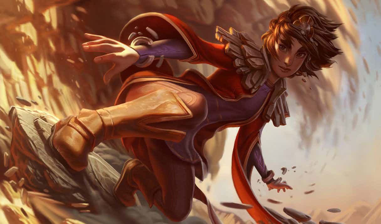taliyah Best Builds, Runes and counters Splash Art
