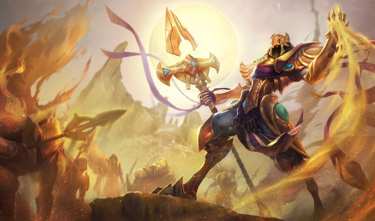 azir Best Builds, Runes and counters Splash Art