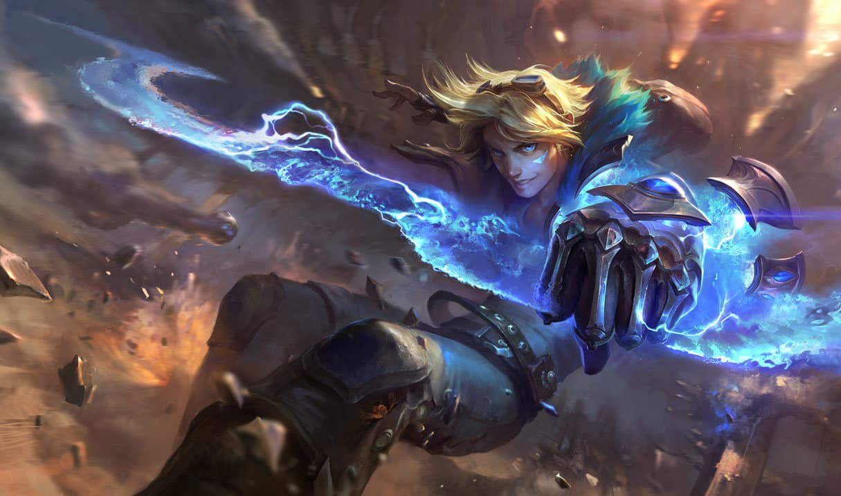 ezreal Best Builds, Runes and counters Splash Art