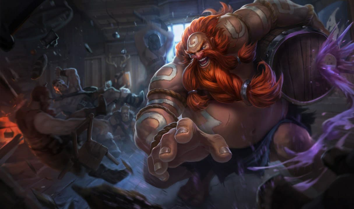 gragas Best Builds, Runes and counters Splash Art