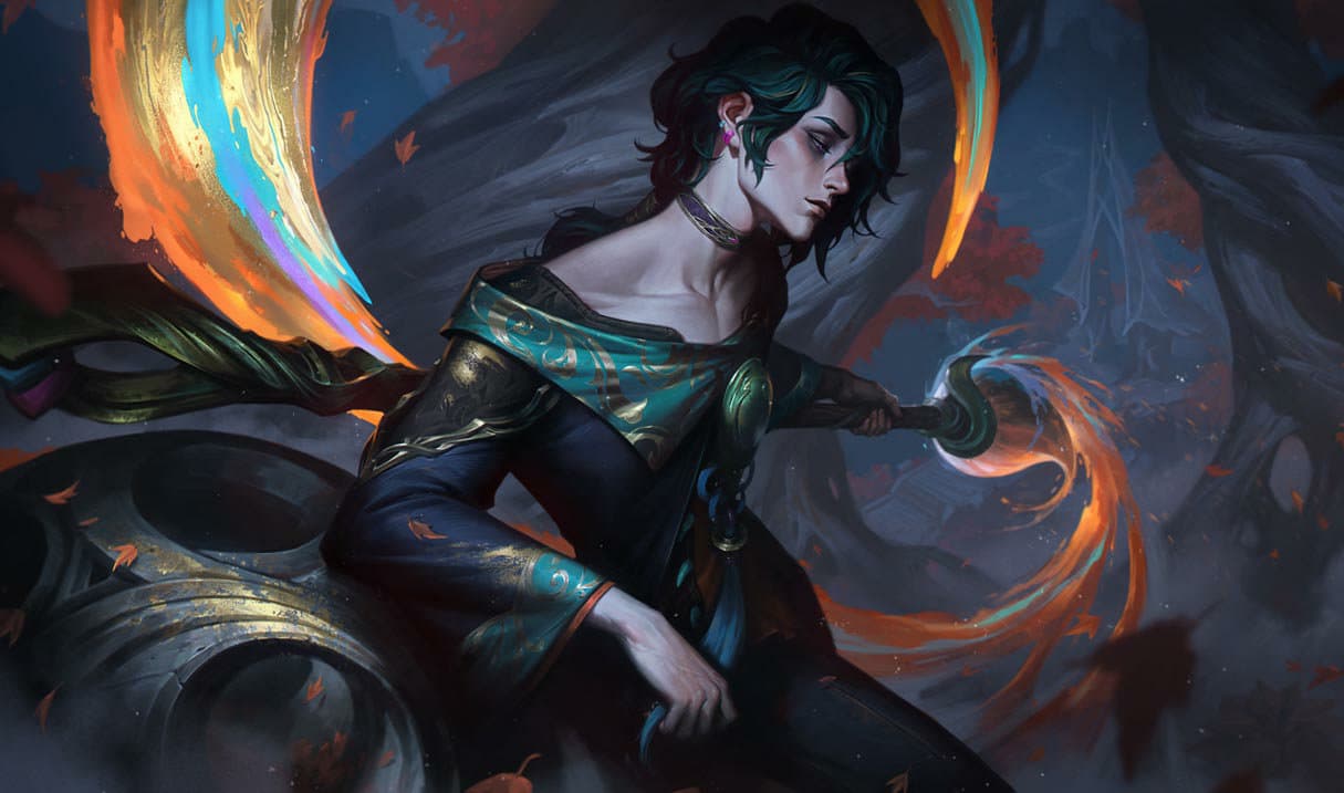 hwei Best Builds, Runes and counters Splash Art