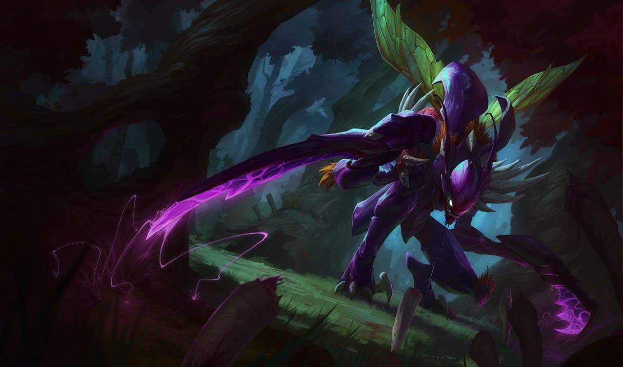 khazix Best Builds, Runes and counters Splash Art