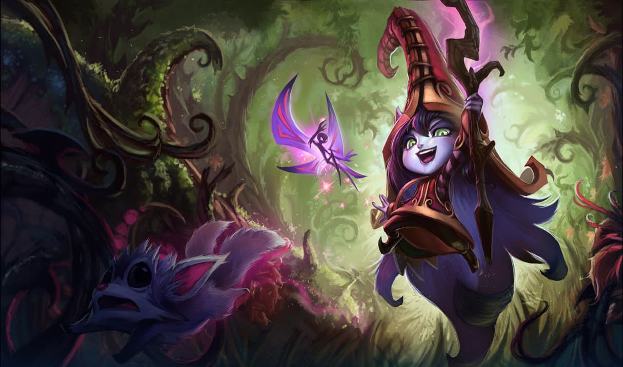 lulu Best Builds, Runes and counters Splash Art