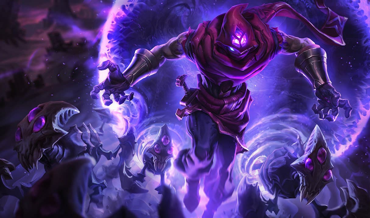 malzahar Best Builds, Runes and counters Splash Art