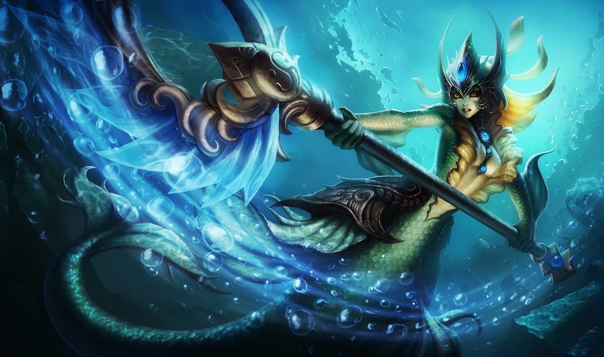 nami Best Builds, Runes and counters Splash Art