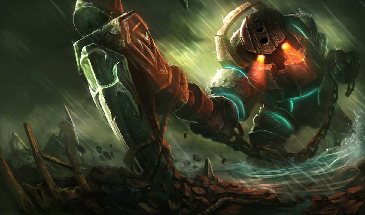 nautilus Best Builds, Runes and counters Splash Art