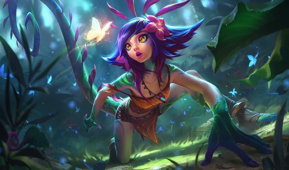 neeko Best Builds, Runes and counters Splash Art