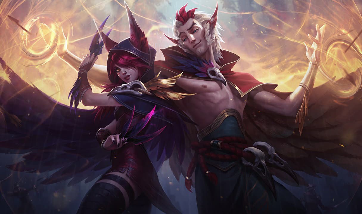 rakan Best Builds, Runes and counters Splash Art