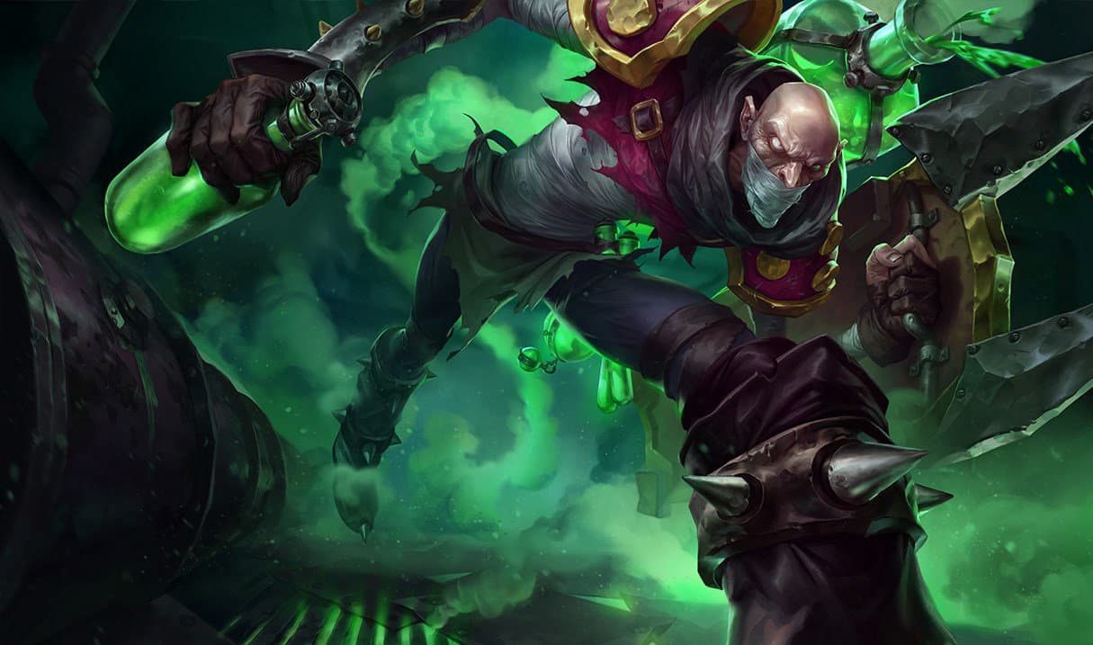 singed Best Builds, Runes and counters Splash Art