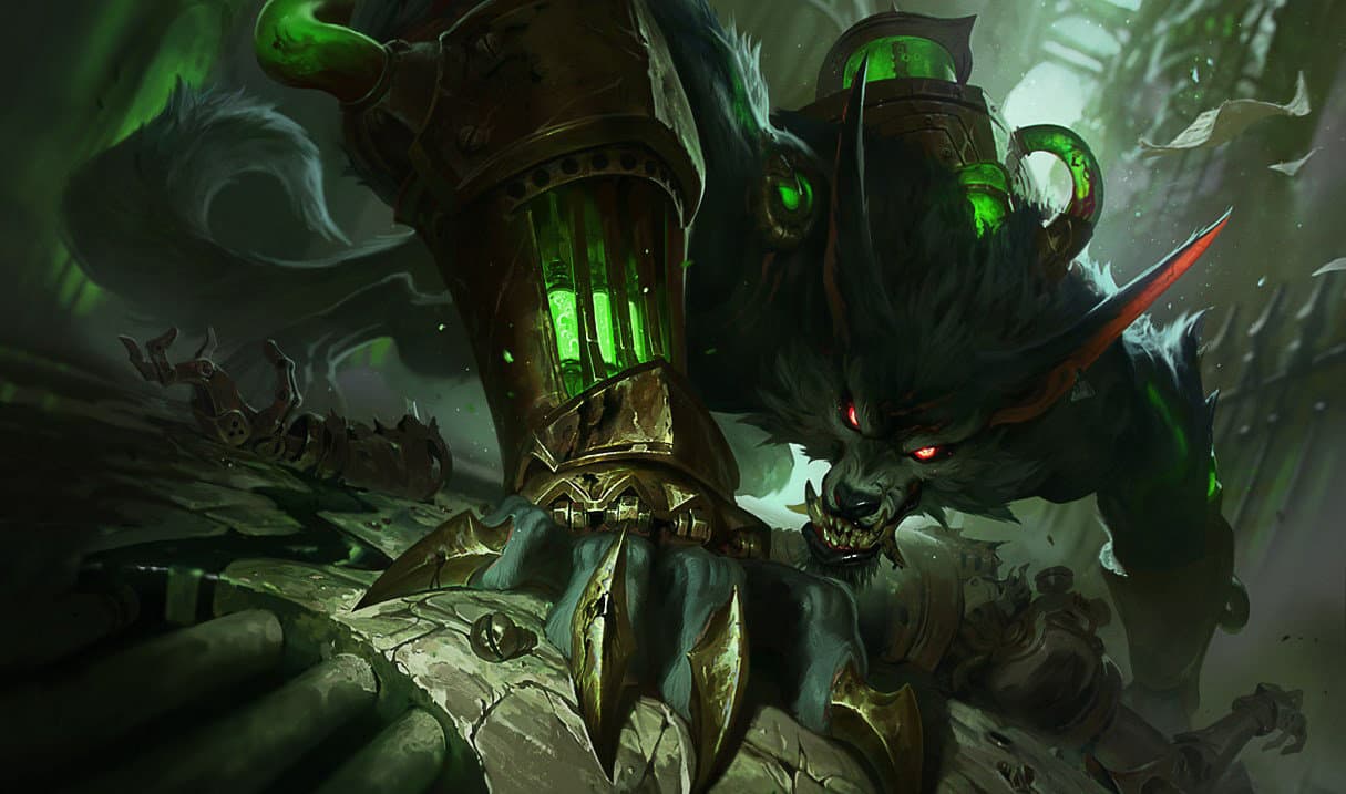 warwick Best Builds, Runes and counters Splash Art